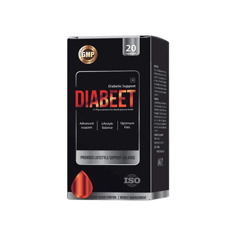 Diabeet — कैप्सूल का बॉक्स, 20 कैप्सूल